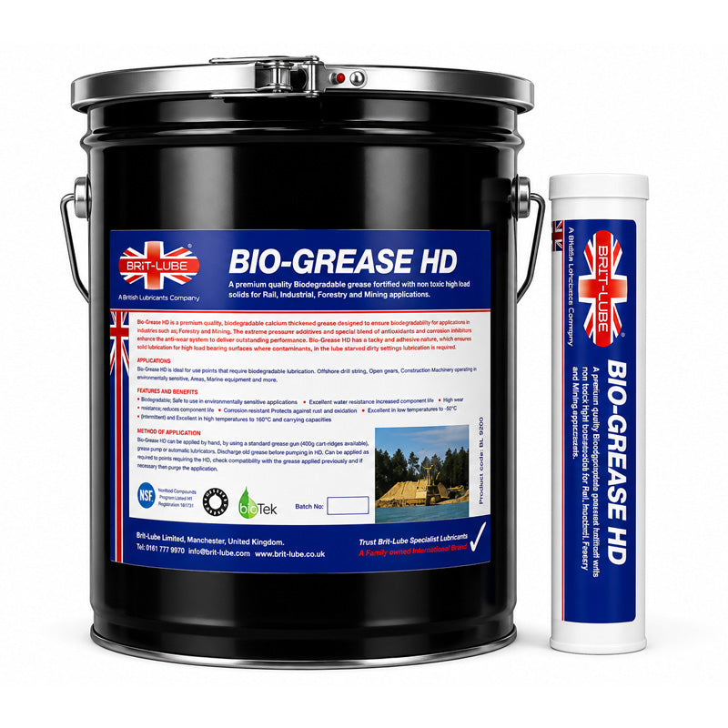 Brit-Lube Bio-Tek Biogrease HD 18kg - Allow 2-3 Days
