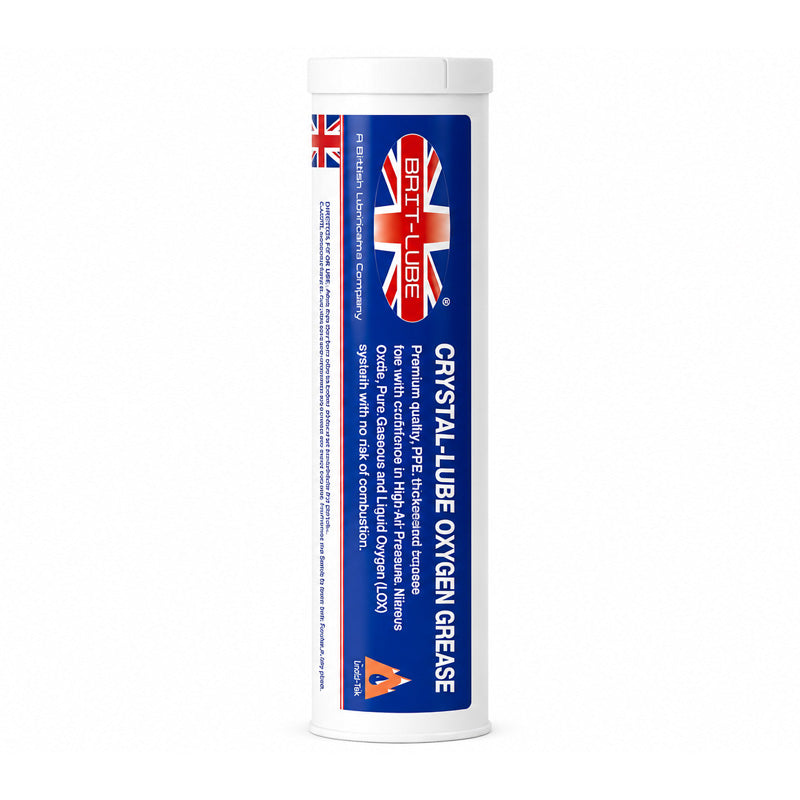 Brit-Lube Crystal Lube PFPE Premium Quality Oxygen Compatible Grease 28g