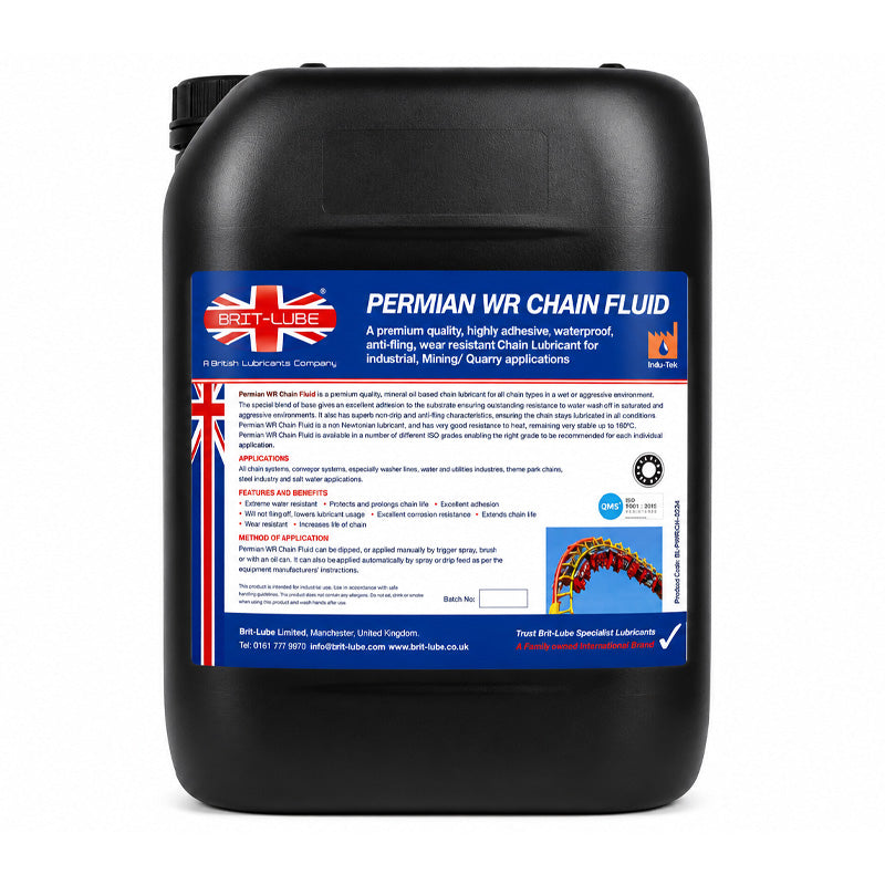 Brit-Lube Permian WR Chain Oil 205KG - Allow 2-3 Days