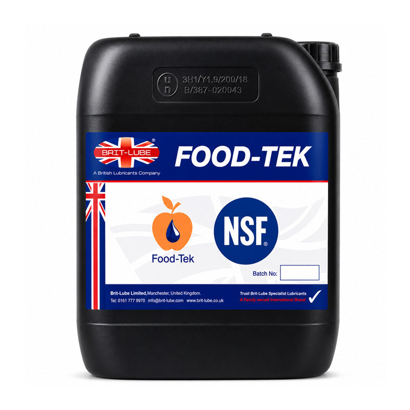 Brit-Lube Food-Tek HD Hydraulic Oil 32 1000 Litre - Allow 2-3 Days