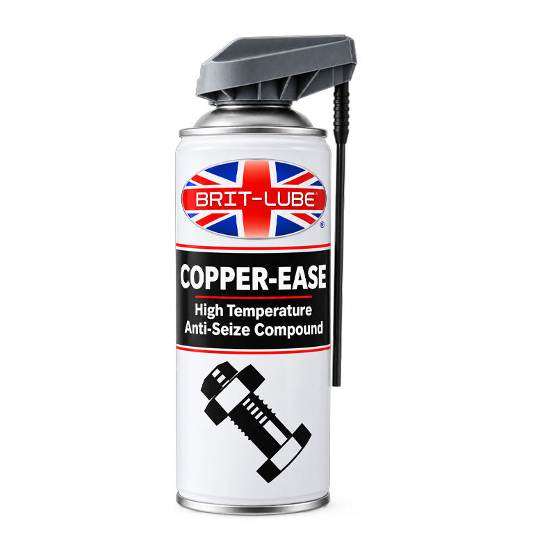 Brit-Lube Copper Ease Resistant to Hot and Cold Water Aerosol Spray 400ml