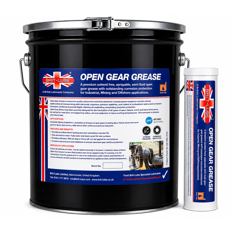 Brit-Lube Open Gear Grease 0 3kg - Allow 2-3 Days