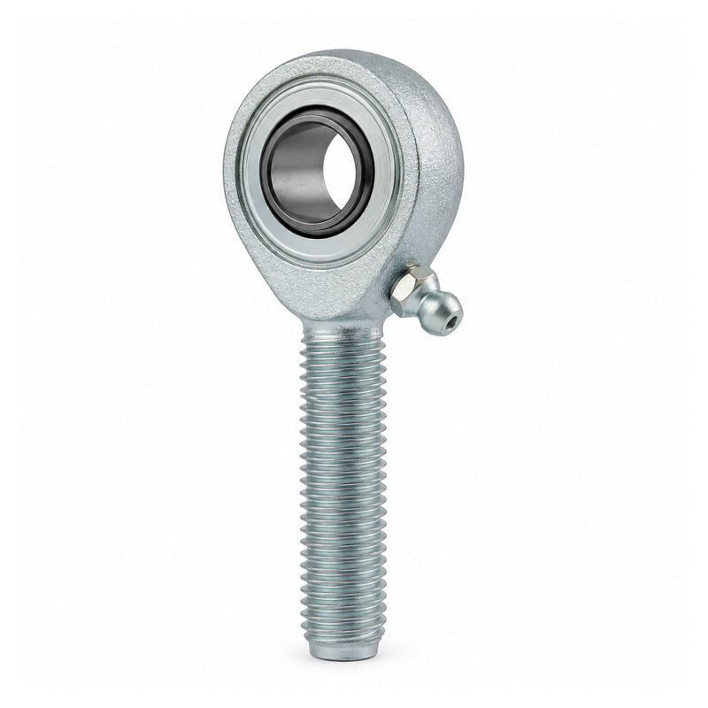 Durbal BRTM10-30-501 Right Hand Metric Steel Full Complement Male Rod End M10 Thread