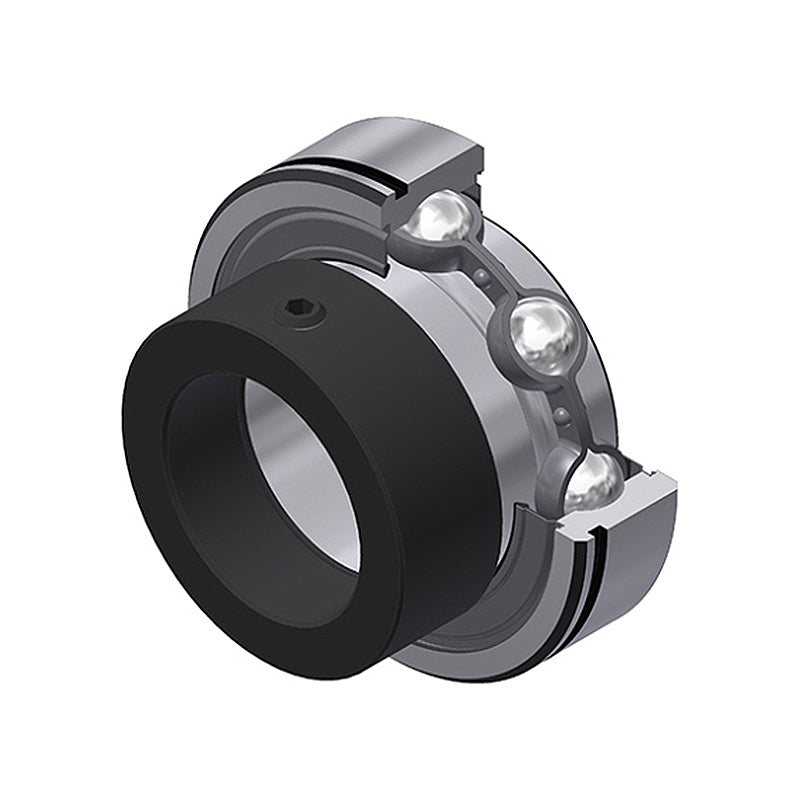 SNR CES202 Metric Flatback Grooved Parallel Outer Bearing Insert 15mm Bore 40mm Outside Diameter with Eccentric Collar