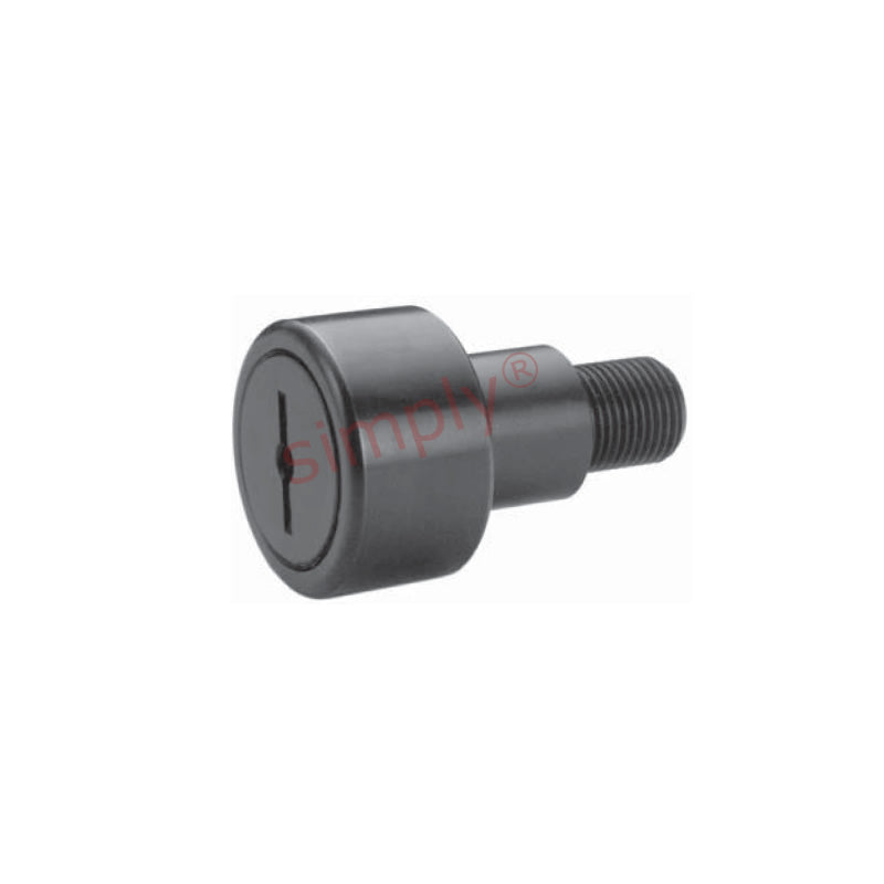 IKO CCNBE80S Slotted Crowned Cam Follower with Eccentric Stud 2-1/2 inch Outside Diameter Allow 7-10 Days