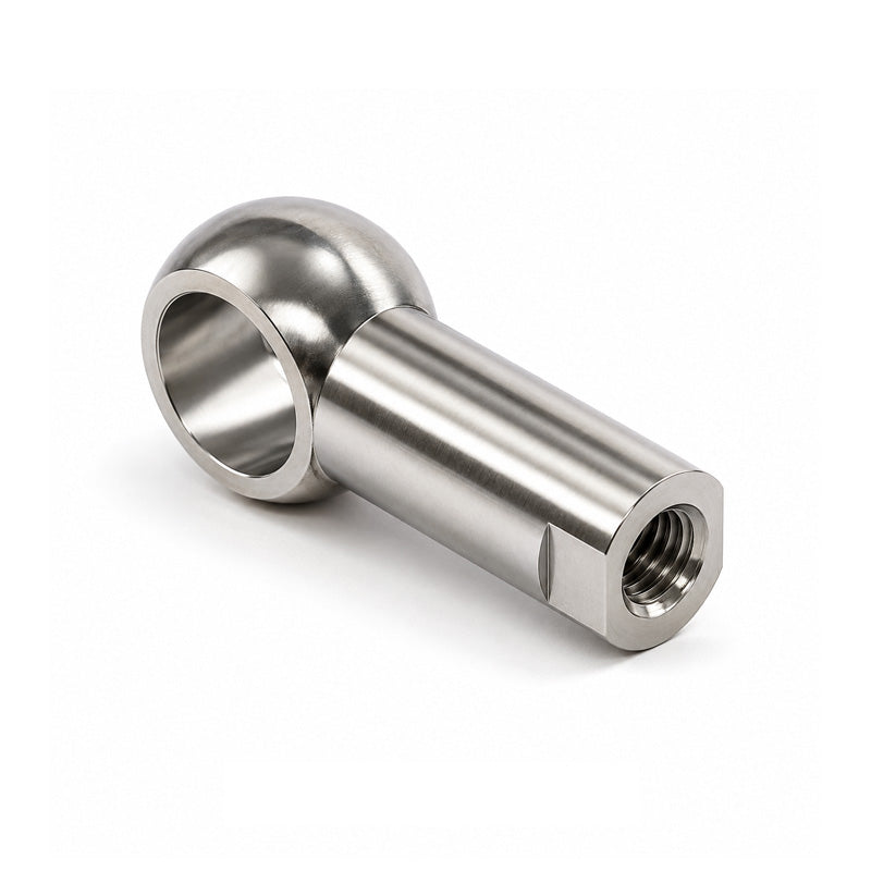 Chiavette A8SS Left Hand Stainless Steel Ball Socket with Internal Snap Ring 8mm Ball Diameter M5 Thread - Allow 2-3 Days