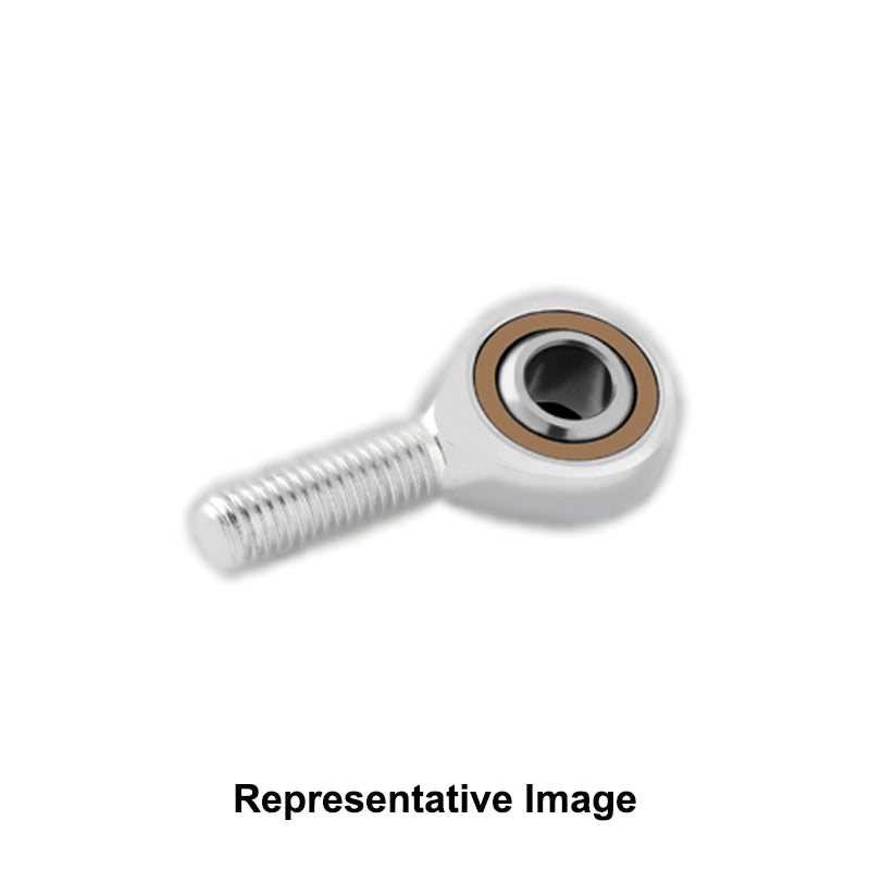 Chiavette CML6 Left Hand Steel / Bronze Lined Plain Male Rod End 6mm Bore M6 Thread - Allow 2-3 Days