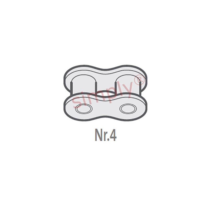 Renold Synergy 80-1-NO4 ANSI / AS Simplex Chain Inner Link 1 inch Pitch
