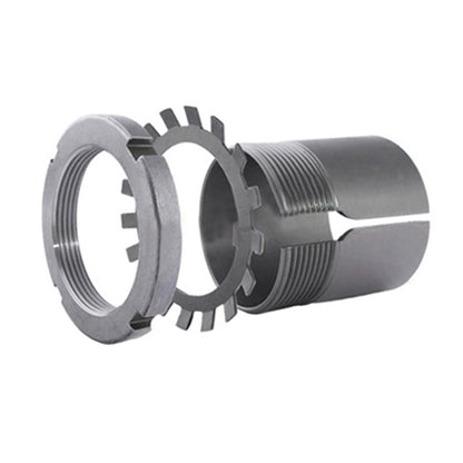 NTN CM-UKP310AD1/HA2310 Imperial Cast Iron Two Bolt Pillow / Plummer Block Housing with Cast Iron Cover - Closed Version - Insert and Adaptor Sleeve Fits 1-11/16 inch Shaft - Allow 2-3 Days
