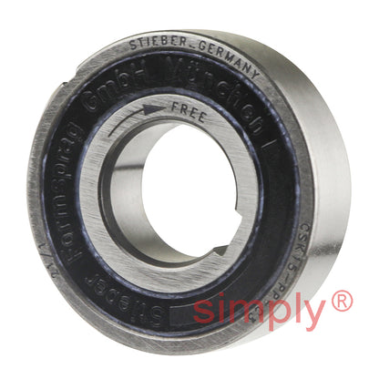 Stieber CSK15PP 15mm Sprag Clutch One Way Bearing with Internal and External Keyways 15x35x11mm