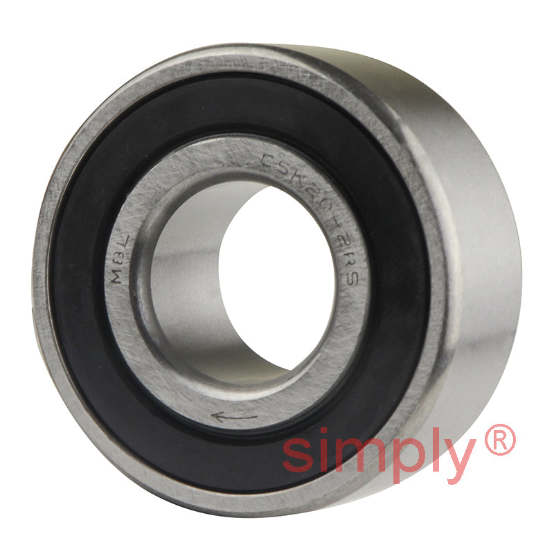 CSK202RS 20mm Sealed Sprag Clutch One Way Bearing Without Keyways 20x47x19mm