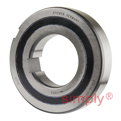 Stieber CSK35PP 35mm Sprag Clutch One Way Bearing with Internal and External Keyways 35x72x17mm