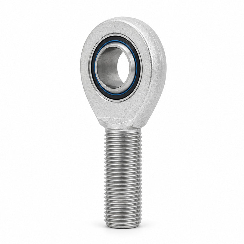 Durbal DGAR17-UK-2RS Maintenance Free Right Hand Metric Steel / PTFE Lined Male Rod End M16 Thread