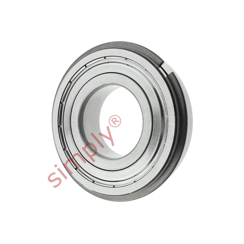 FAG 60122ZNR Metal Shielded Snap Ring Deep Groove Ball Bearing 60x95x18mm 