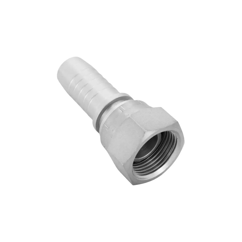 FLEXEQUIP/VOSS 3/8 inch BSP Female Two Piece Hose Fitting with 60 Degree Cone and 22mm Slip Nut - Allow 2-3 Days