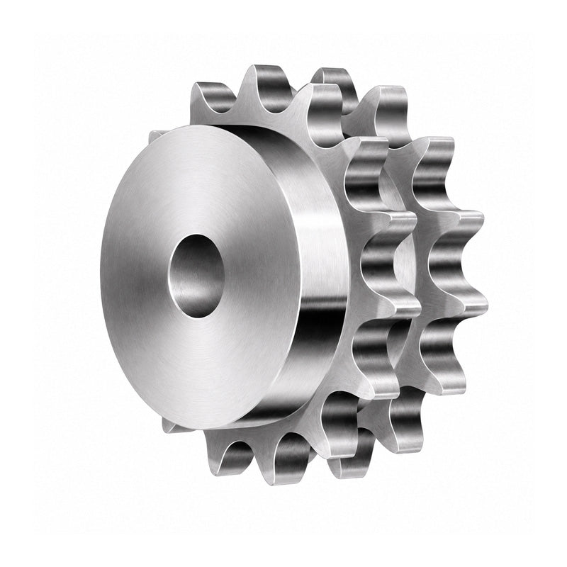Drive-Flex 14 Tooth 10B Pilot Bore Double Simplex Sprocket for 5/8 inch Pitch Chain - Allow 2-3 Days