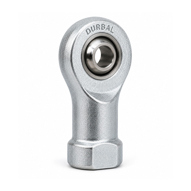 Durbal DPHSL06 Maintenance Required Left Hand Metric Steel Female Rod End M6 Thread
