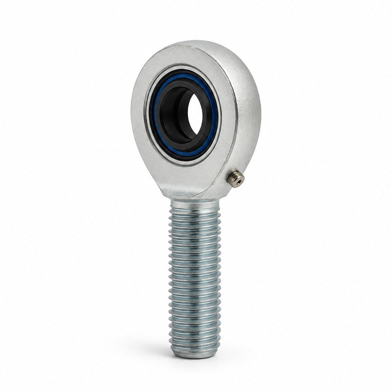 Durbal DSA15ES-2RS Maintenance Required Right Hand Metric Steel Male Rod End with Seals M14 Thread