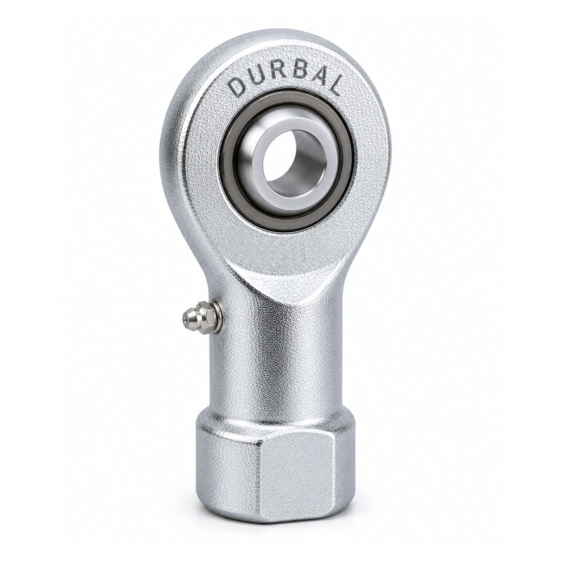Durbal DSI45ES Maintenance Required Right Hand Metric Steel Female Rod End M42x3 Thread