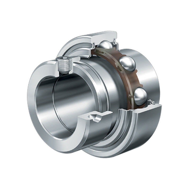 INA E60XLKRR Metric Parallel Outer Bearing Insert with R Seals and Eccentric Collar 60x110x77.9mm