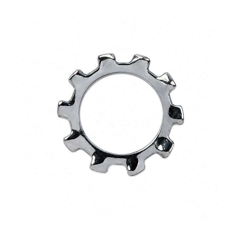 Unifix M10x18x0.9mm External Toothlock Washer DIN 6797A with Bright Zinc Plated Finish