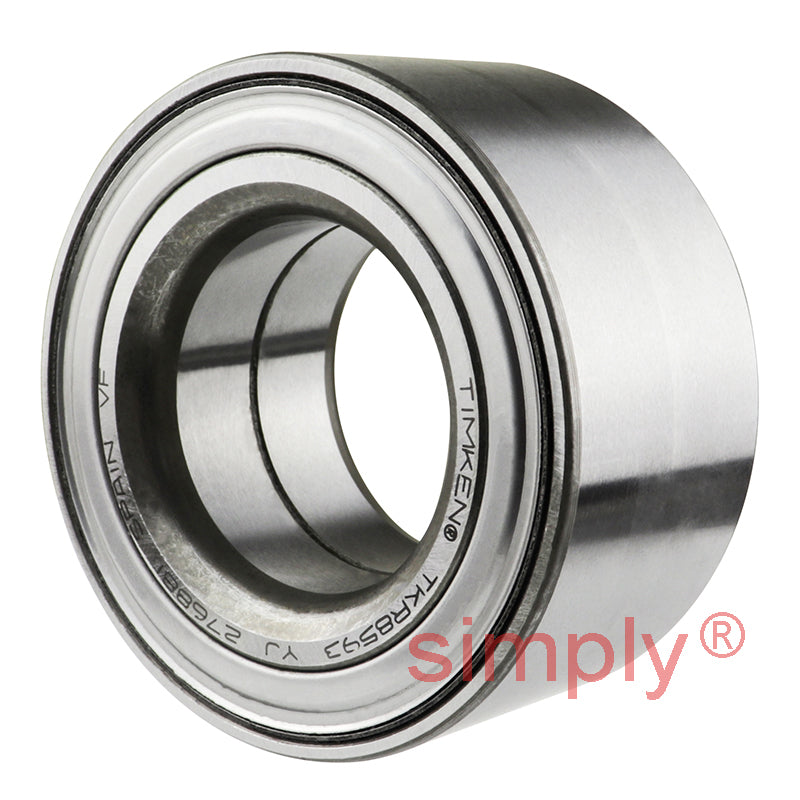 F16055 Rubber Sealed Double Row Wheel Bearing 40x75x37mm
