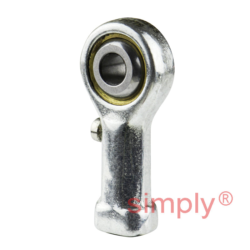 Branded FB-03 Right Hand Imperial Steel / Bronze Lined Maintenance Required Plain Female Rod End 3/16 UNF Thread - Allow 7-10 Days
