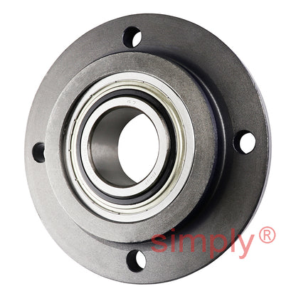 RHP FC40EC-RHP Four Bolt Round Cast Iron Flanged Bearing Unit and 40mm Insert