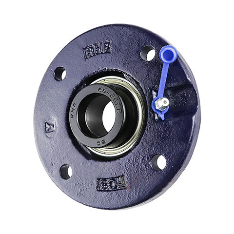 RHP FC1.3/4EC-RHP Four Bolt Round Cast Iron Flanged Bearing Unit and 1-3/4 inch Insert