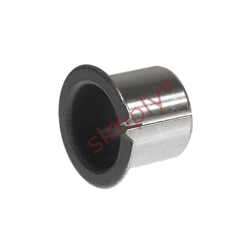 FMB08055DU Flanged Wrapped Steel Plain Backed Bush 8x10x5.5mm