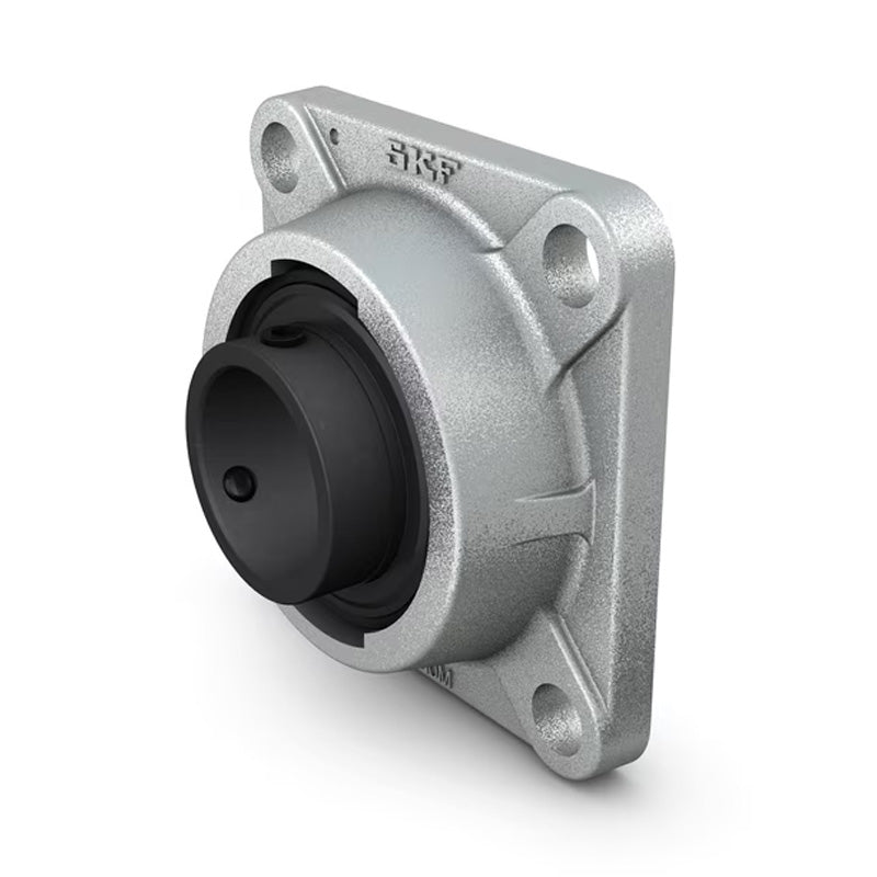 SKF FY25TFVA201 Y Bearing Four Bolt Square High Temperature Flange Unit Housing with Steel Cage Insert for Metric Shaft 25mm