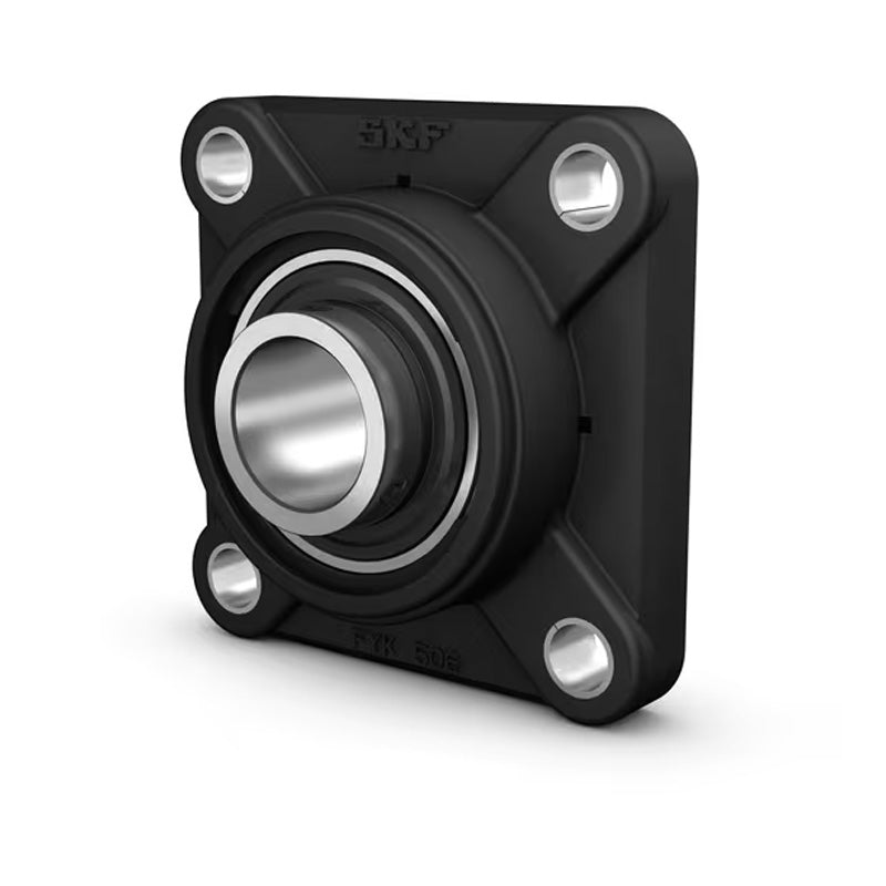 SKF FYK30TR Composite Flanged Unit with a Square Housing with Grub Screw 30mm Insert