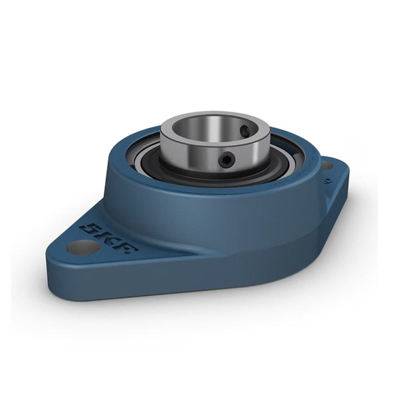 SKF FYTB35TF Oval Cast Housing with Grub Screw 35mm Insert 