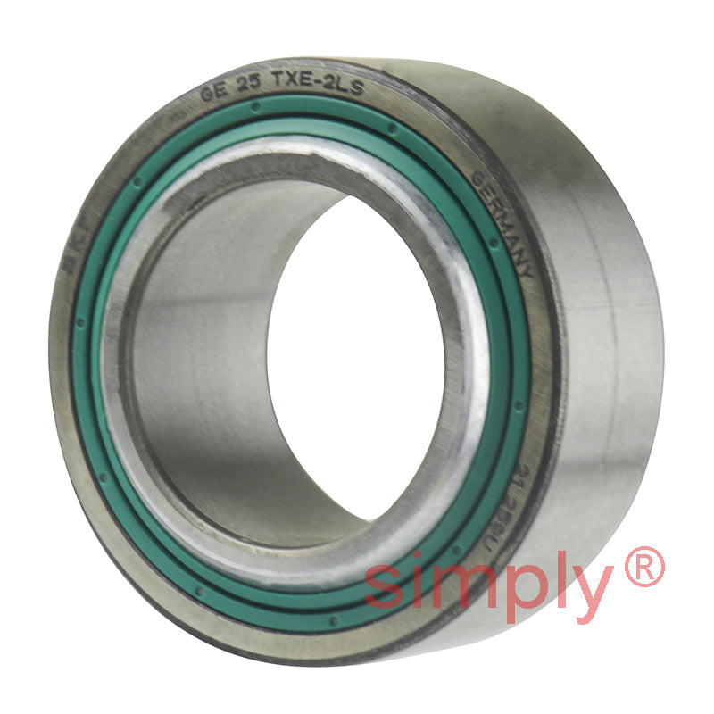 SKF GE25TXE2LS Maintenance Free Spherical Plain Bearing Steel / PTFE Fabric 25x42x20x16mm