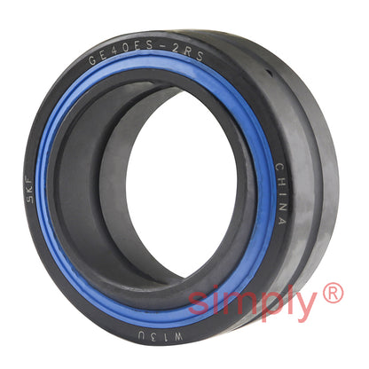 SKF GE40ES2RS Double Sealed Spherical Plain Bearing 40x62x22x28mm
