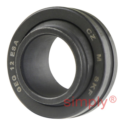 SKF GEG12ESA Extended Inner Spherical Plain Bearing 12x22x12x7mm