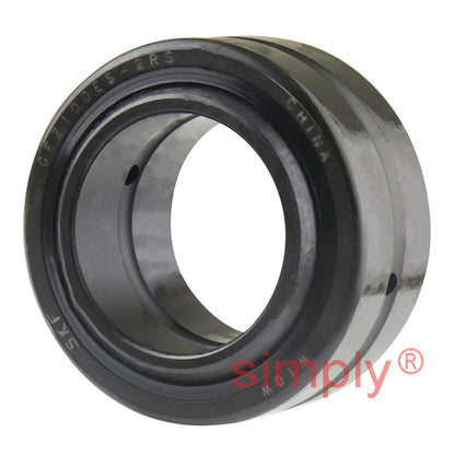 SKF GEZ100ES2RS Double Seal Spherical Plain Bearing 25.4x41.28x22.23x19.05mm