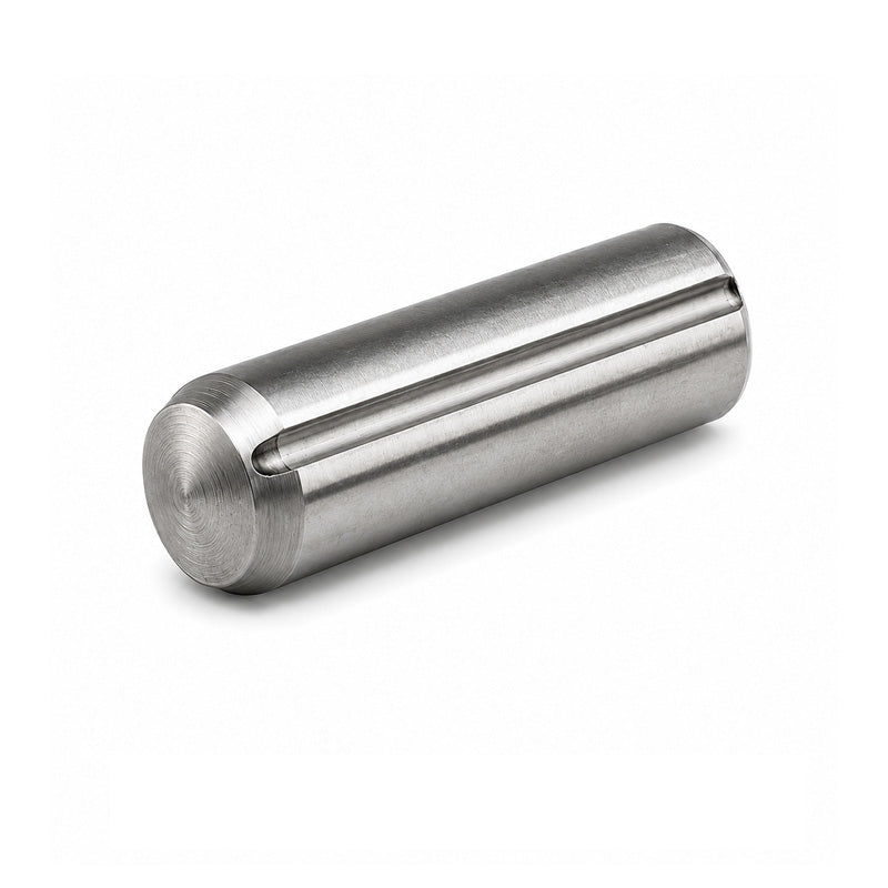 Imperial Steel GP3 Groove Pin with Full Length?Parallel Groove 1/8x1/4 inch - Allow 2-3 Days
