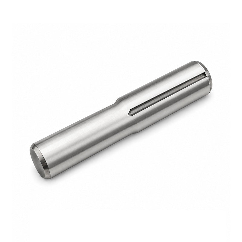 Metric Stainless Steel (A4) GP4 Groove Pin with Half Length Reverse Taper Groove 6x12mm - Allow 2-3 Days
