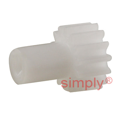 WPS05/17B-3 Metric Moulded Hostaform Spur Gear 17 Tooth 0.5 Mod Bored 3mm (H9)