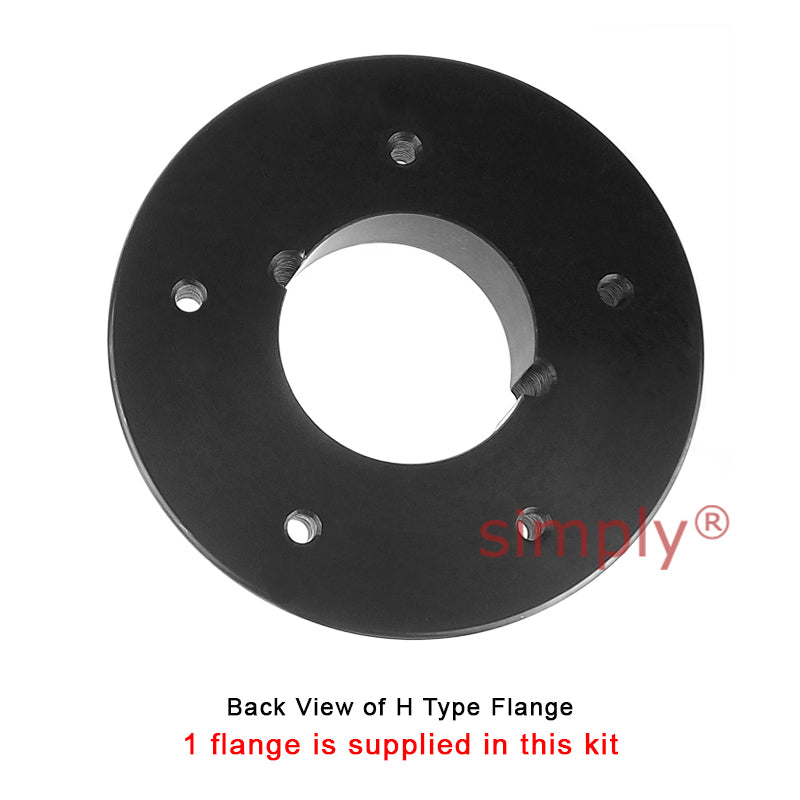 Major Brand F60H/F60F Inner/Outer Facing Taper Bores Type Tyre Drive Coupling Assembly with Natural Rubber Tyre