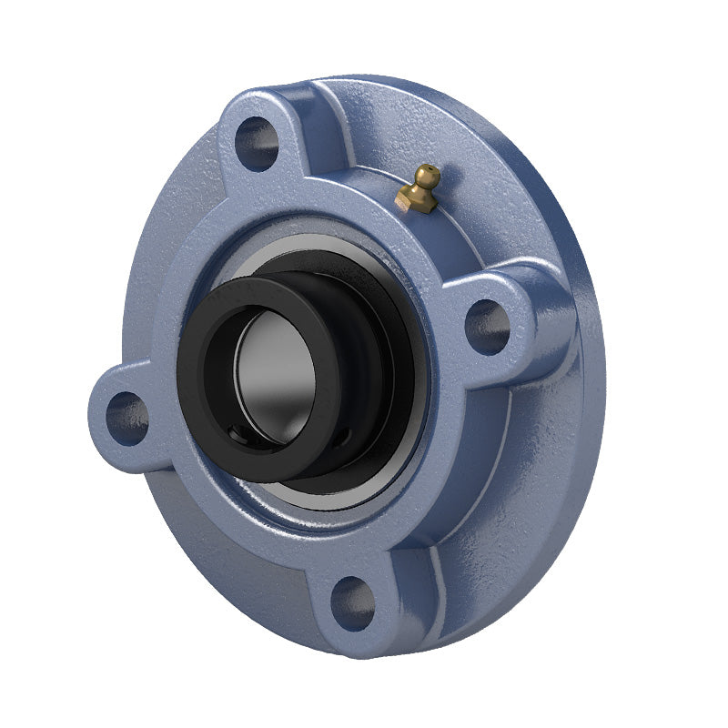 HCFC207-20 Imperial Four Bolt Cast Iron Round Flanged Housing with 1-1/4 inch Eccentric Collar Insert