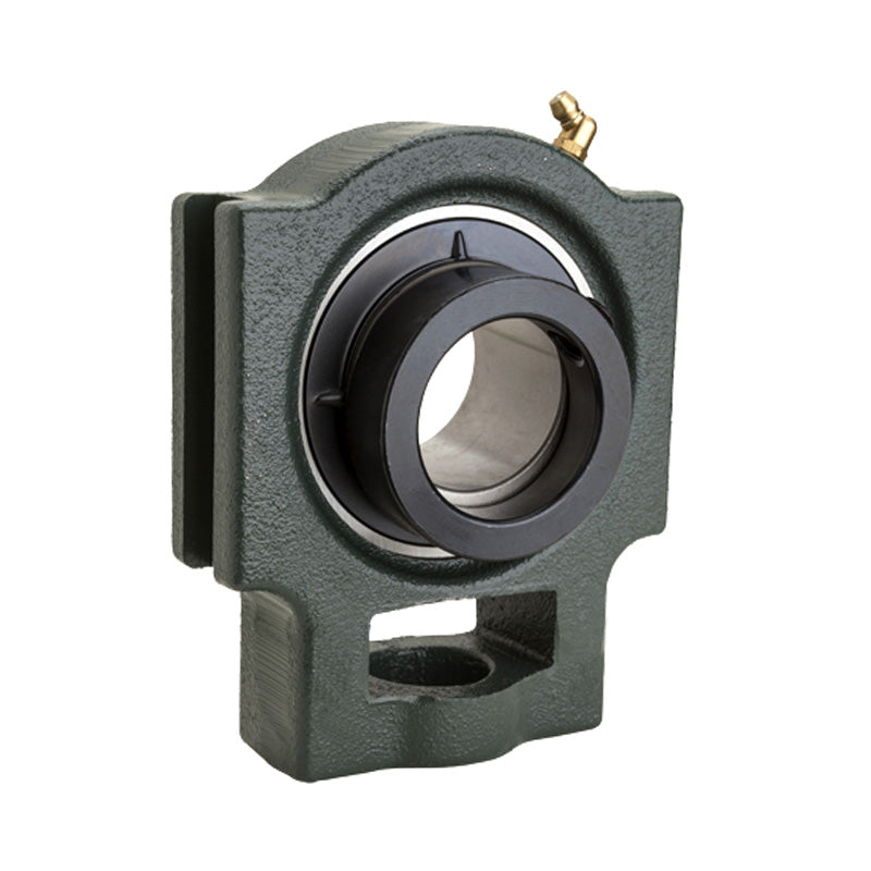 HCT320 Metric Cast Iron Take Up Unit Housing with 100mm Bore Eccentric Collar Insert