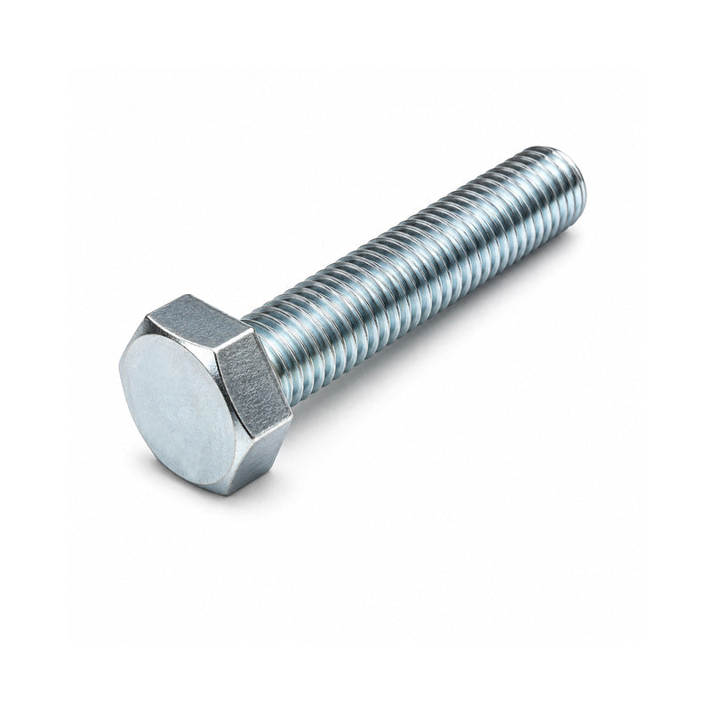 Unifix M22x40 Grade 8.8 Hexagon SetScrew DIN 933 with 2.5mm Pitch and Zinc and Yellow Finish - Allow 2-3 Days