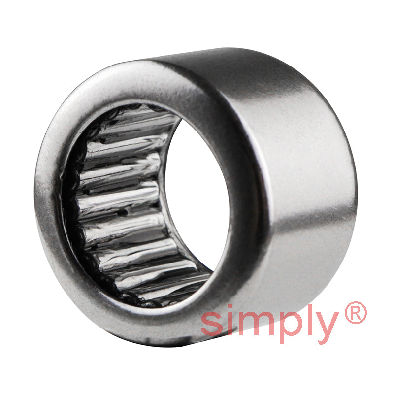 Budget HN1212 Open Ended Drawn Cup Type Full Complement Needle Roller Bearing 12x18x12mm