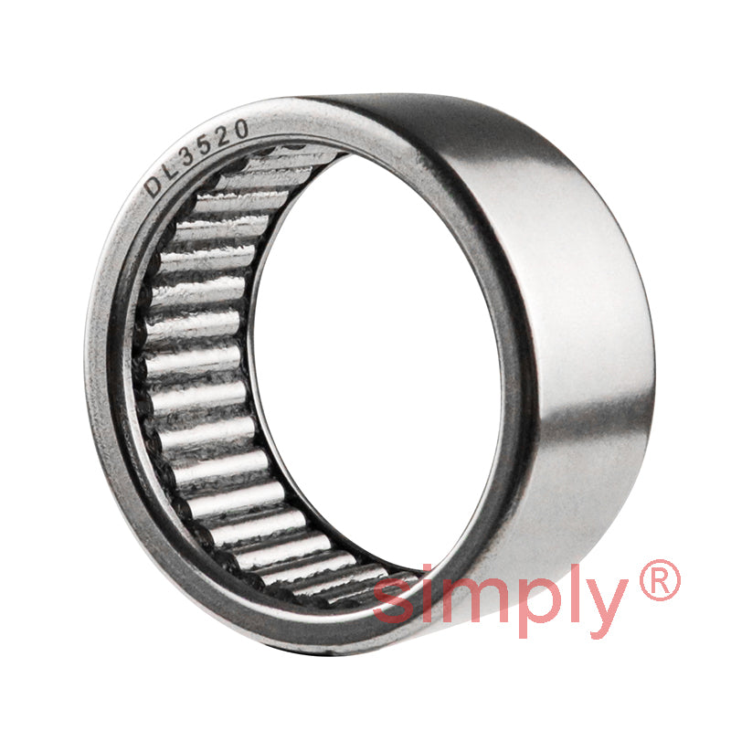 Budget HN354320 Open Ended Drawn Cup Type Full Complement Needle Roller Bearing 35x43x20mm