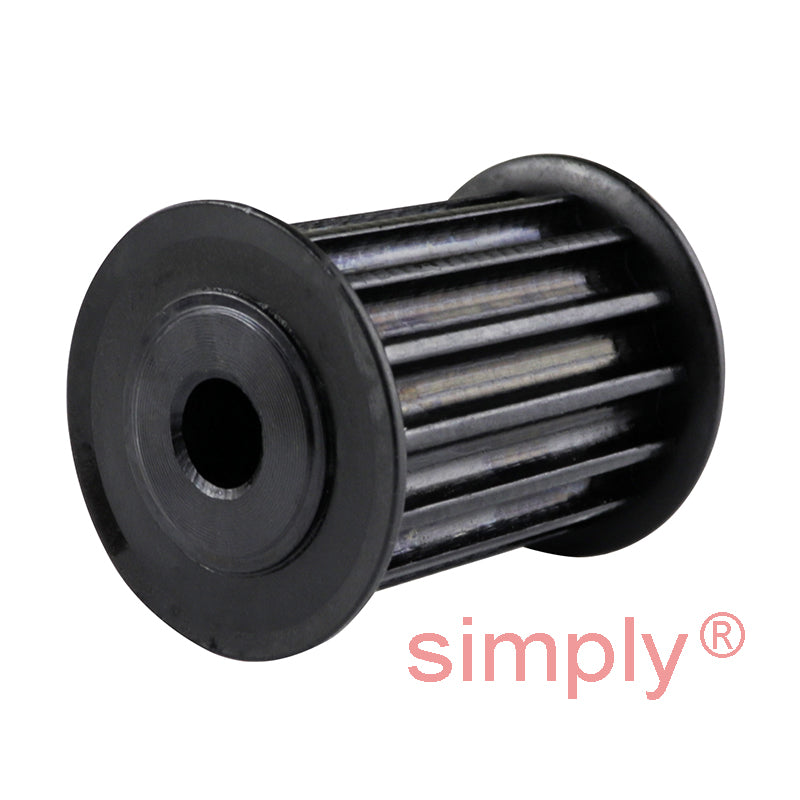 Drive-Flex P14-5M-25F - 5mm Pitch 14 Tooth Flanged HTD Type Steel Pilot Bore Timing Pulley for 25mm Wide Belts