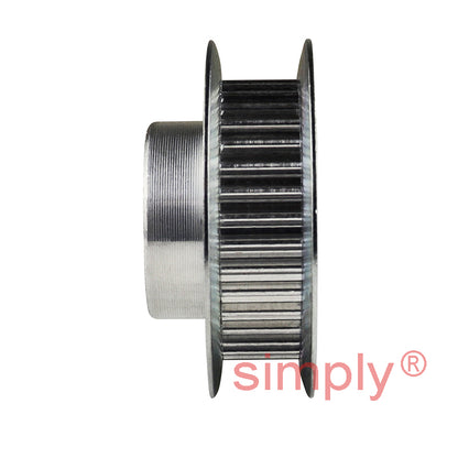 Drive-Flex P40-3M-15F - 3mm Pitch 40 Tooth Flanged HTD Type Aluminium Pilot Bore Timing Pulley for 15mm Wide Belts