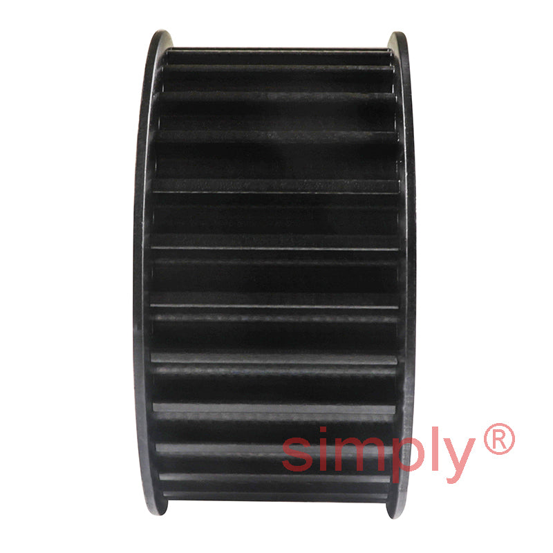TL28-8M-50F - 8mm Pitch 28 Tooth Flanged HTD Type Steel Taper Bore Timing Pulley for 50mm Wide Belts