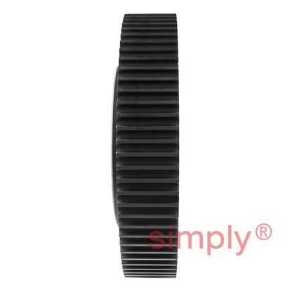 Drive-Flex TL80-8M-30 - 8mm Pitch 80 Tooth Flangeless HTD Type Cast Iron Taper Bore Timing Pulley for 30mm Wide Belts